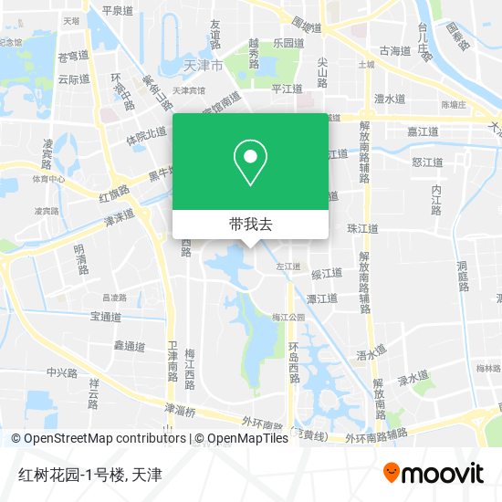 红树花园-1号楼地图