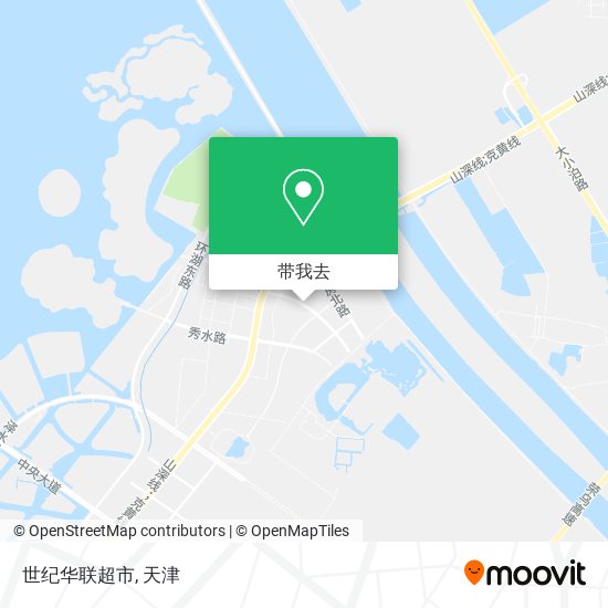 世纪华联超市地图