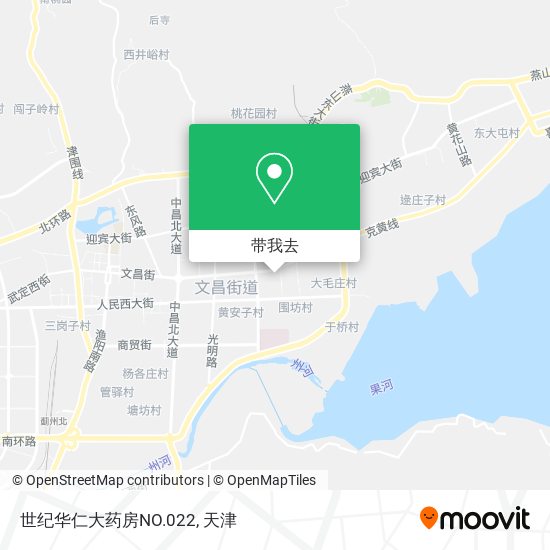 世纪华仁大药房NO.022地图