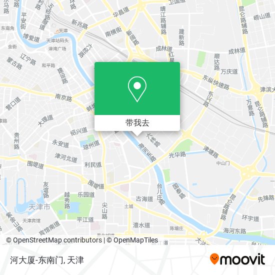 河大厦-东南门地图