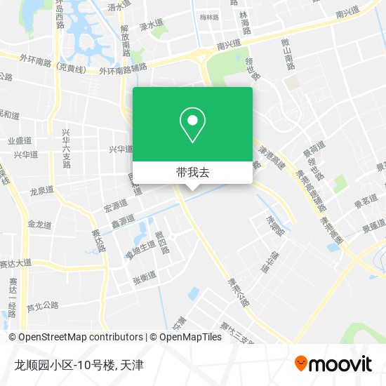 龙顺园小区-10号楼地图
