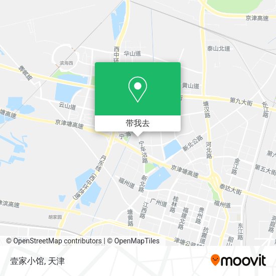 壹家小馆地图