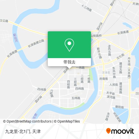 九龙里-北1门地图