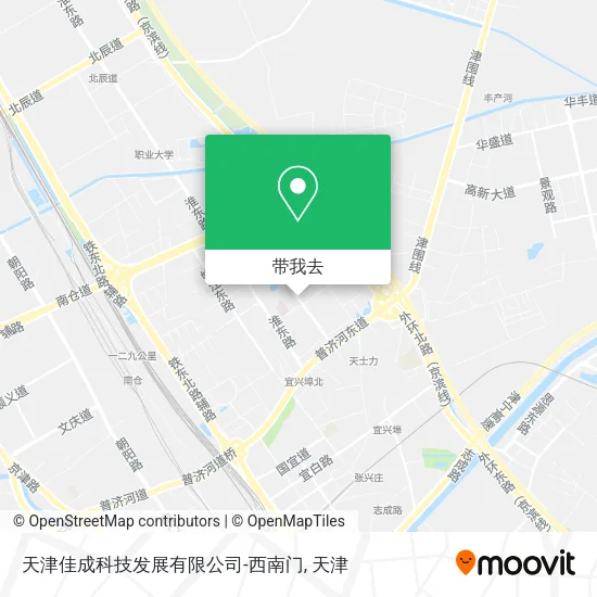 天津佳成科技发展有限公司-西南门地图