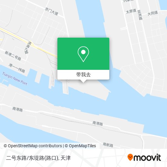 二号东路/东堤路(路口)地图