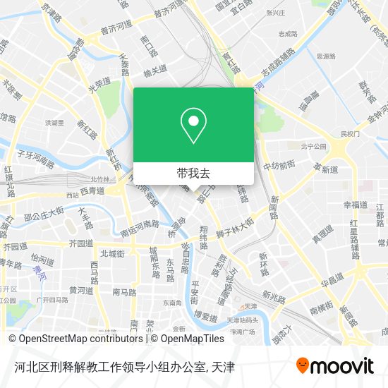 河北区刑释解教工作领导小组办公室地图