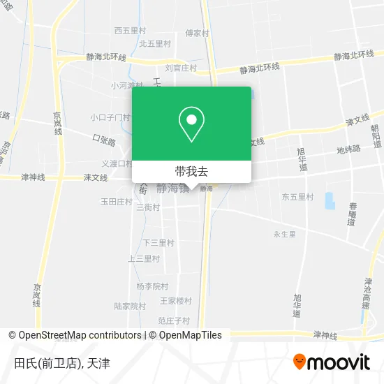 田氏(前卫店)地图