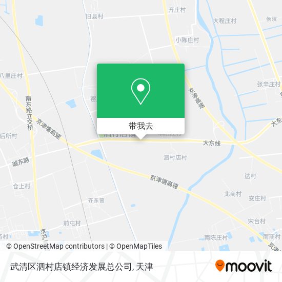 武清区泗村店镇经济发展总公司地图