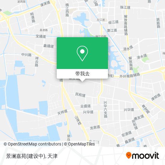 景澜嘉苑(建设中)地图