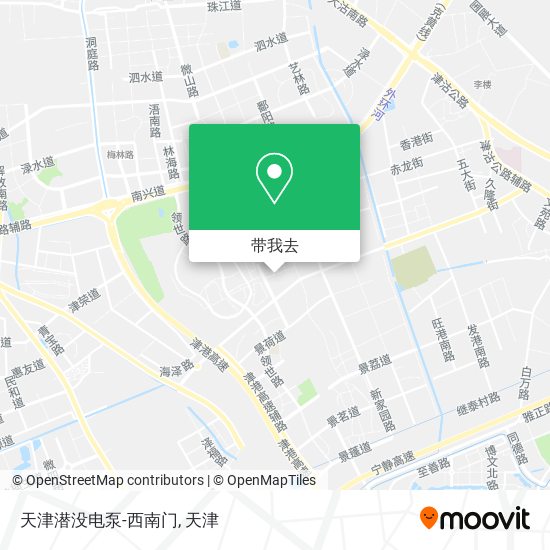 天津潜没电泵-西南门地图
