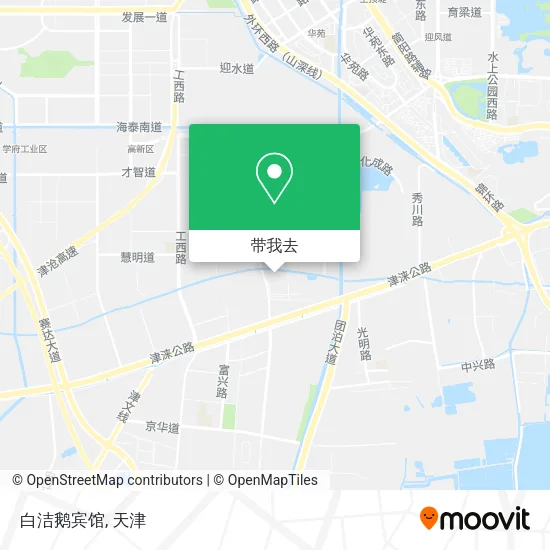 白洁鹅宾馆地图