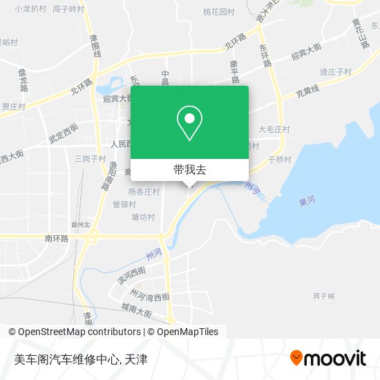 美车阁汽车维修中心地图
