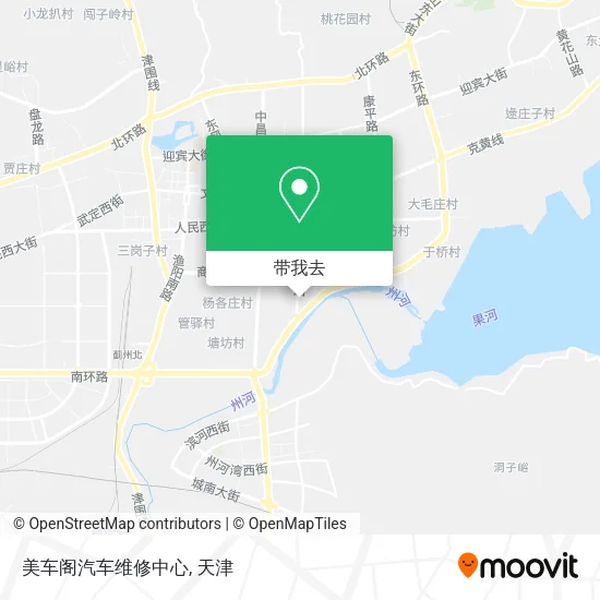 美车阁汽车维修中心地图