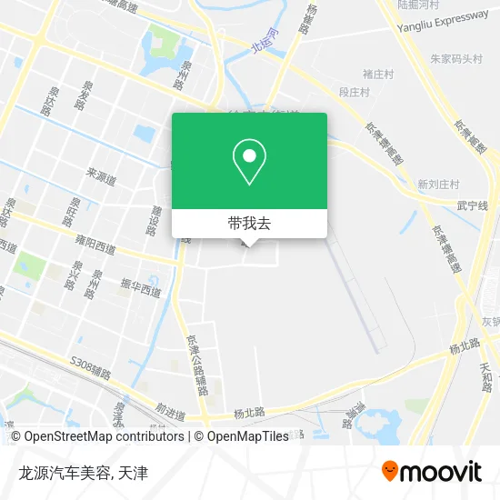 龙源汽车美容地图
