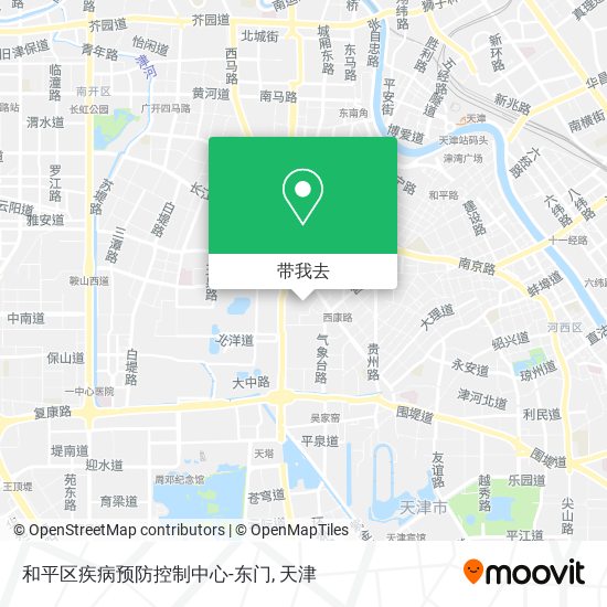 和平区疾病预防控制中心-东门地图