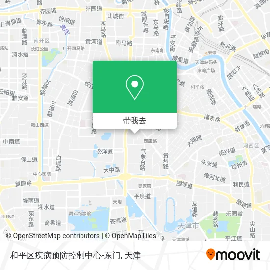 和平区疾病预防控制中心-东门地图