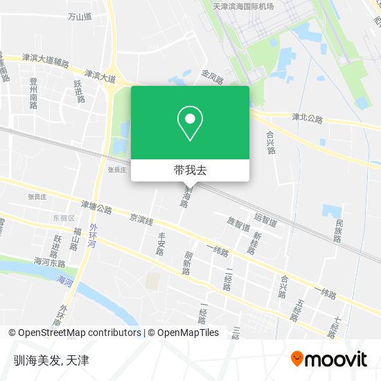 驯海美发地图
