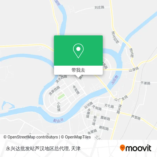 永兴达批发站芦汉地区总代理地图