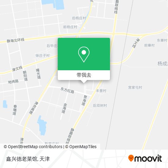 鑫兴德老菜馆地图