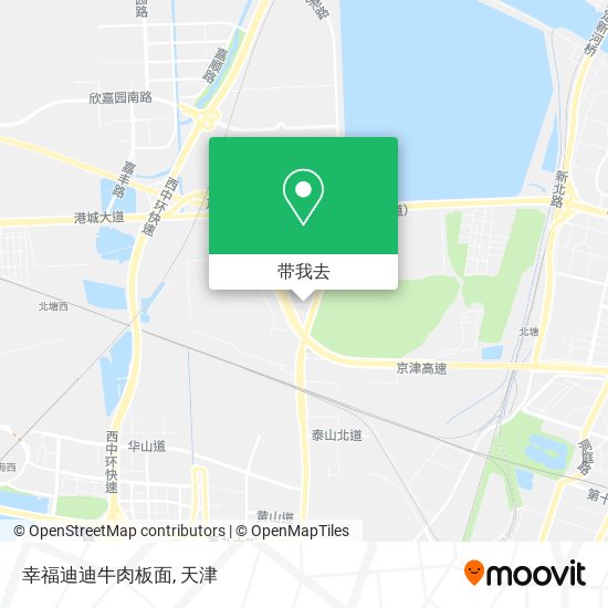 幸福迪迪牛肉板面地图