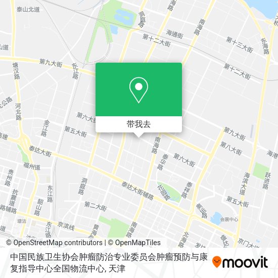 中国民族卫生协会肿瘤防治专业委员会肿瘤预防与康复指导中心全国物流中心地图