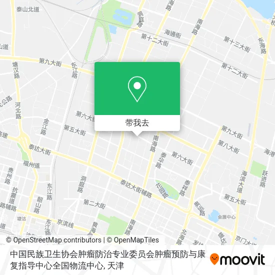 中国民族卫生协会肿瘤防治专业委员会肿瘤预防与康复指导中心全国物流中心地图