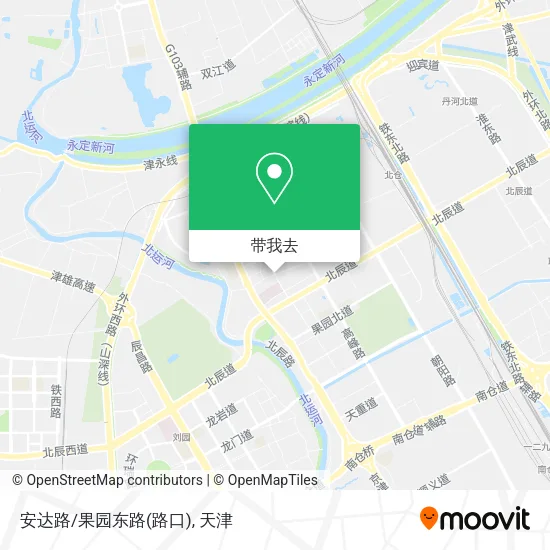 安达路/果园东路(路口)地图