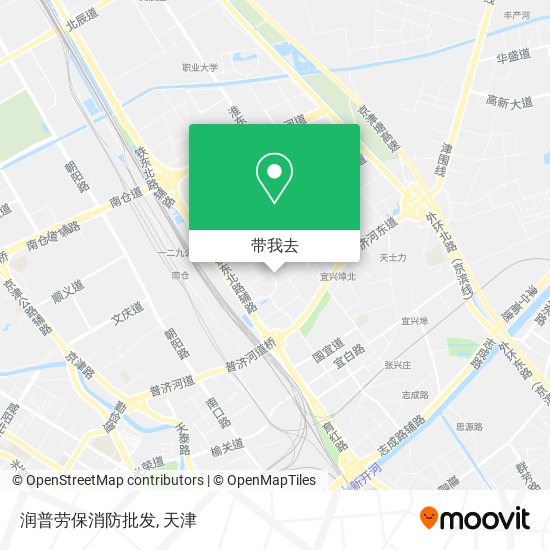润普劳保消防批发地图