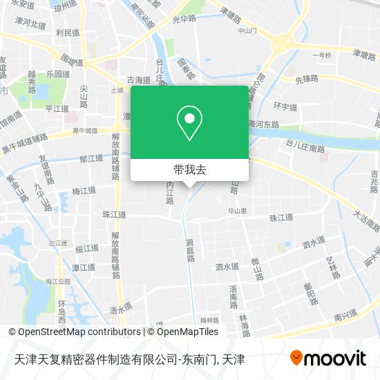天津天复精密器件制造有限公司-东南门地图