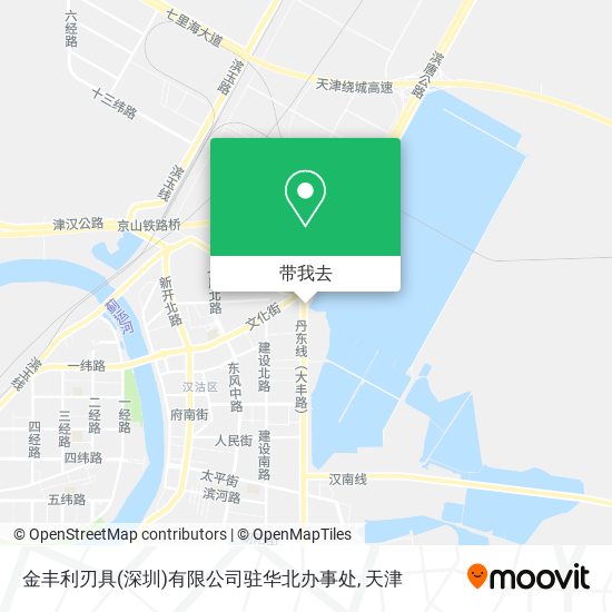 金丰利刃具(深圳)有限公司驻华北办事处地图