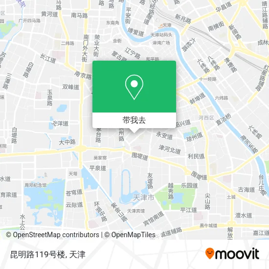 昆明路119号楼地图