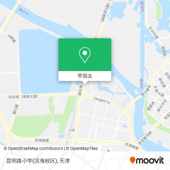 昆明路小学(滨海校区)地图