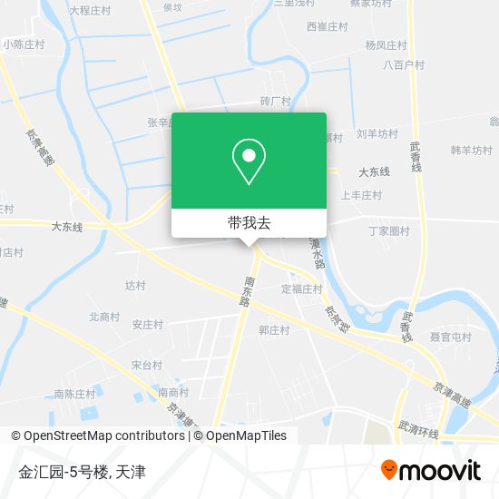 金汇园-5号楼地图