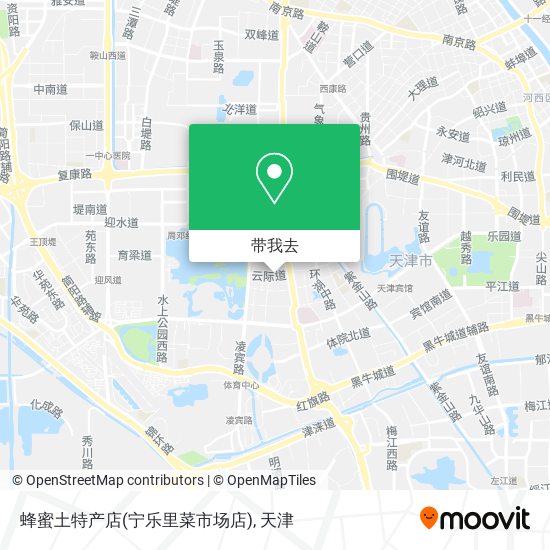 蜂蜜土特产店(宁乐里菜市场店)地图