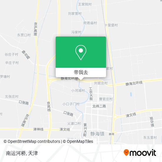 南运河桥地图