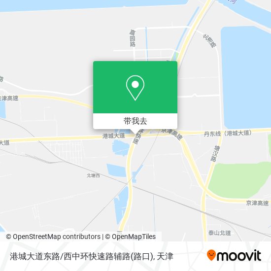 港城大道东路/西中环快速路辅路(路口)地图