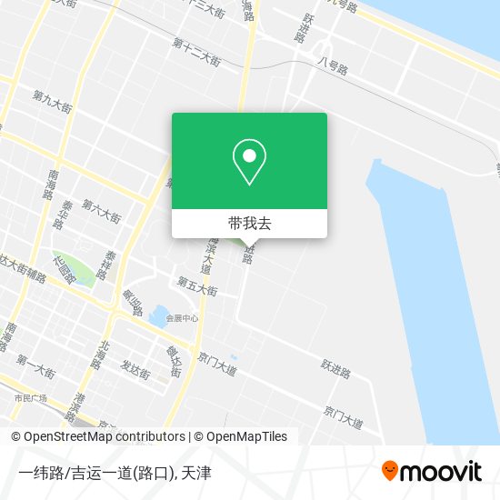 一纬路/吉运一道(路口)地图