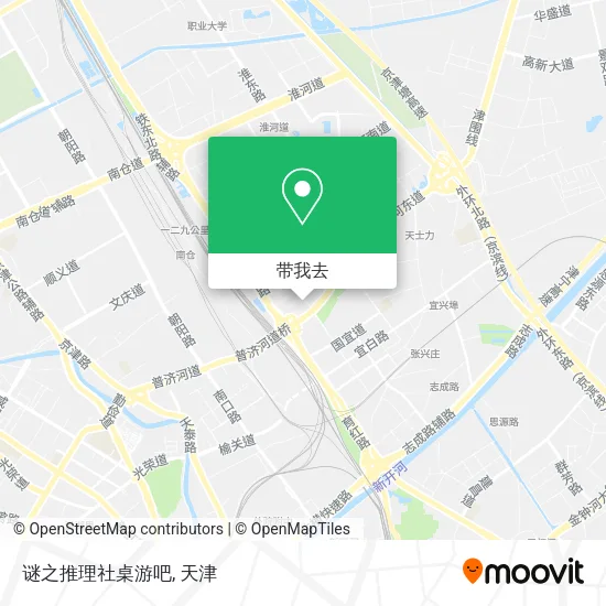 谜之推理社桌游吧地图