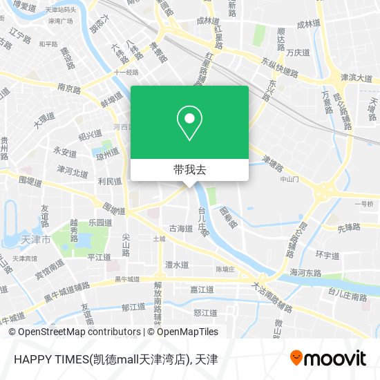 HAPPY TIMES(凯德mall天津湾店)地图