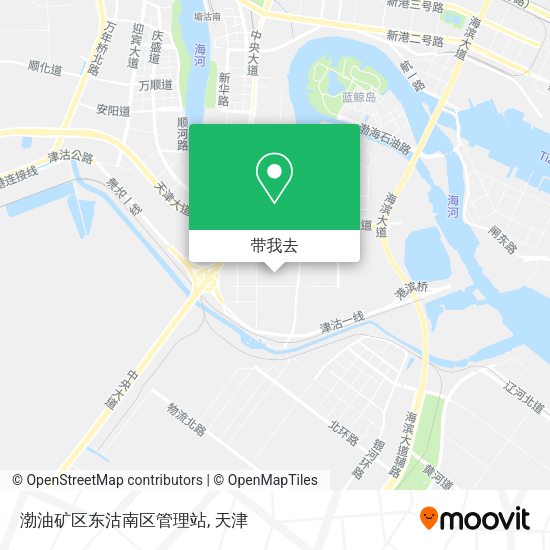 渤油矿区东沽南区管理站地图