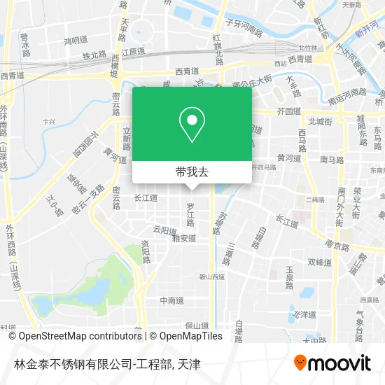 林金泰不锈钢有限公司-工程部地图