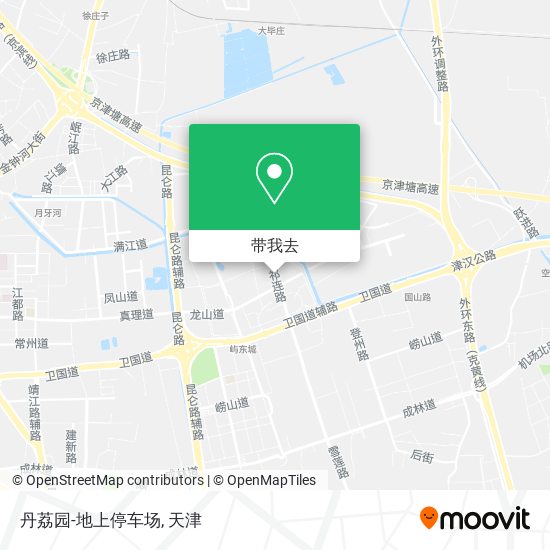 丹荔园-地上停车场地图