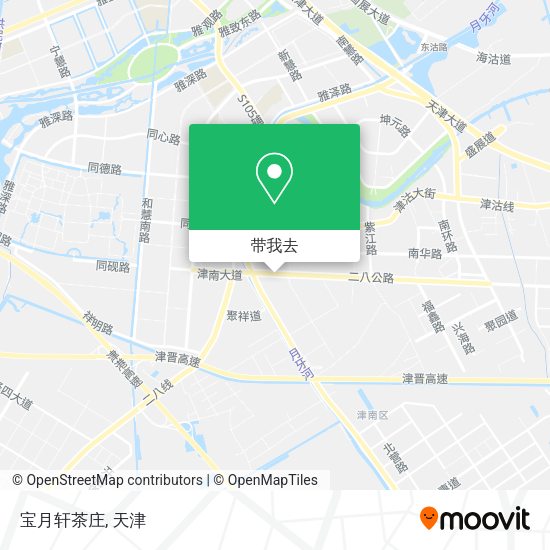宝月轩茶庄地图