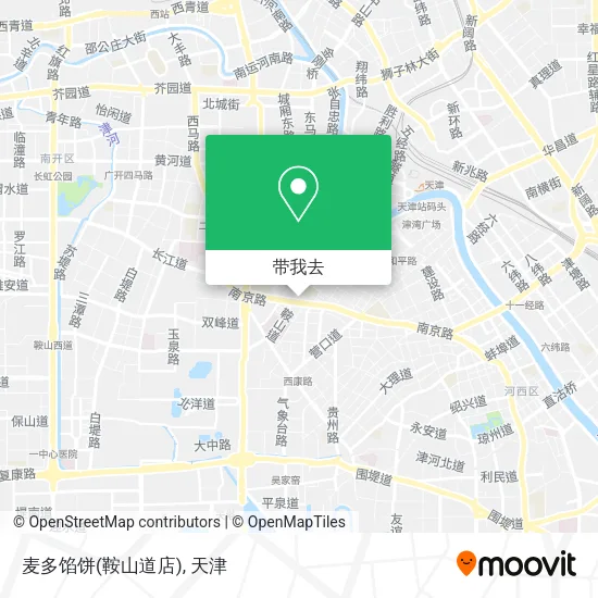 麦多馅饼(鞍山道店)地图