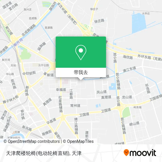 天津爬楼轮椅(电动轮椅直销)地图