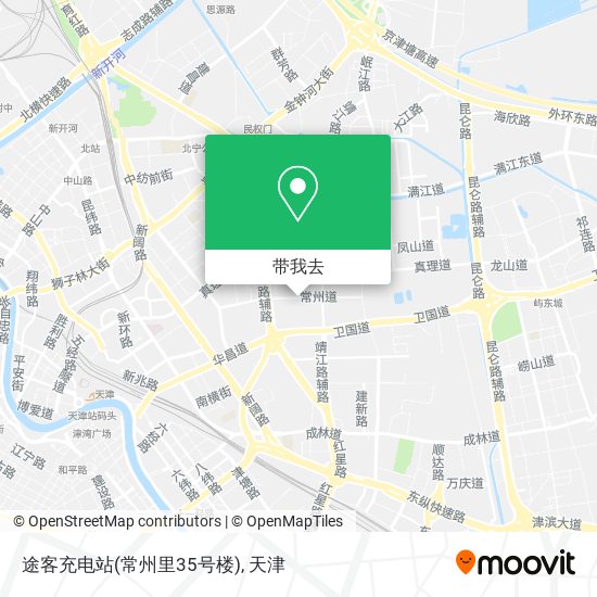 途客充电站(常州里35号楼)地图