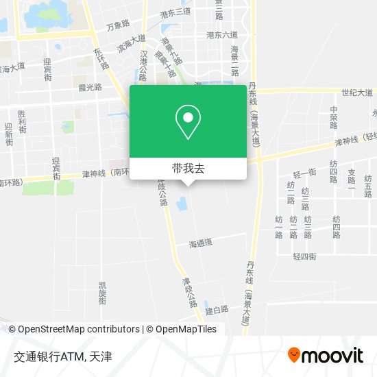 交通银行ATM地图