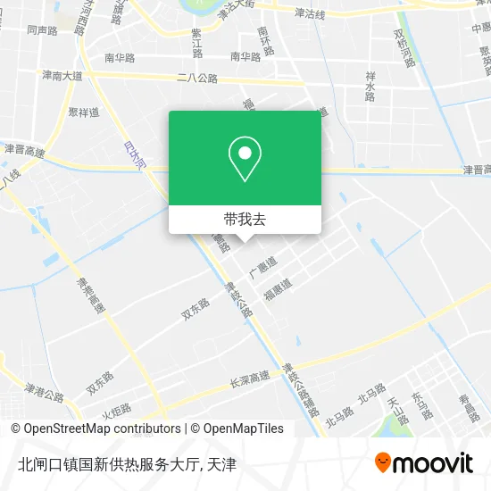 北闸口镇国新供热服务大厅地图