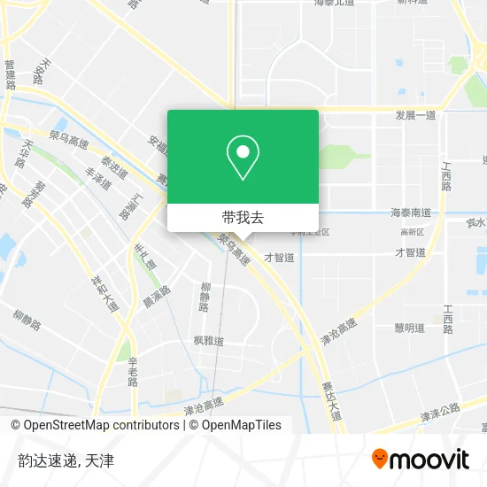 韵达速递地图