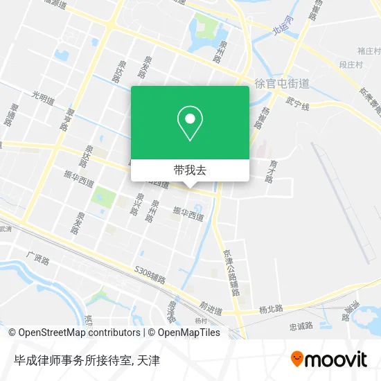 毕成律师事务所接待室地图